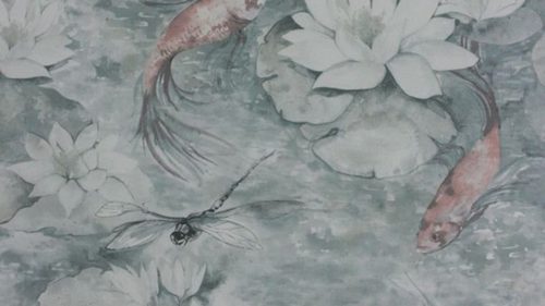 Water Lily Seawater W7148-03